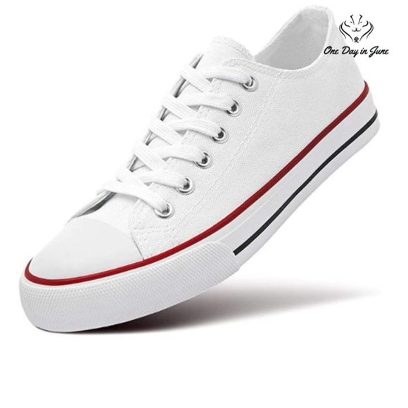 ZGR Shoes - Canvas Low Top Classic Lace-up Sneaker